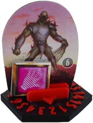 5 pcs. value pack Feldherr Dial Bases for Gloomhaven + Frosthaven + Gloomhaven: Jaws of the Lion multicolor