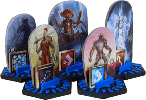 5 pcs. value pack Feldherr Dial Bases for Gloomhaven + Frosthaven + Gloomhaven: Jaws of the Lion multicolor