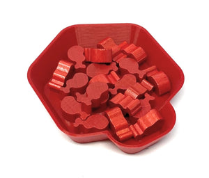 Jeu de 16 pièces de valeur Feldherr plateau à jetons SHELL Classic