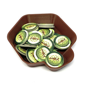 Jeu de 16 pièces de valeur Feldherr plateau à jetons SHELL Classic