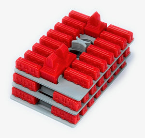 Feldherr figure tray set for Ticket to Ride - board game box