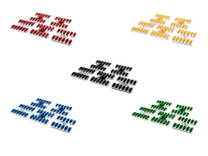 Feldherr figure tray set for Ticket to Ride: Rails and Sails - core game box