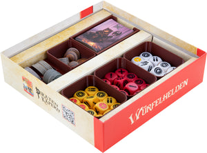 Feldherr Organizer insert for Dice Hunters of Therion - core game box
