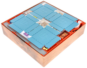 Jeu de 4 pièces de valeur Feldherr FoldTray - Plateau à jetons pliable