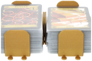 4 pcs value pack Feldherr card holder for Dominion - basic Treasure cards + Curse Cards avec pochettes