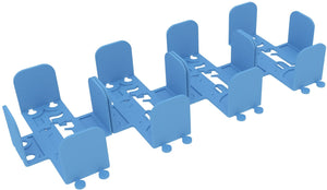 4 pcs value pack Feldherr card holder for Dominion - basic Treasure cards + Curse Cards avec pochettes