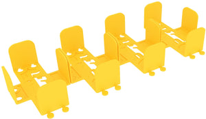 4 pcs value pack Feldherr card holder for Dominion - basic Treasure cards + Curse Cards avec pochettes