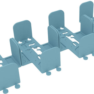 4 pcs value pack Feldherr card holder for Dominion - basic Treasure cards + Curse Cards avec pochettes