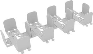 4 pcs value pack Feldherr card holder for Dominion - basic Treasure cards + Curse Cards avec pochettes