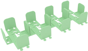 4 pcs value pack Feldherr card holder for Dominion - basic Treasure cards + Curse Cards avec pochettes