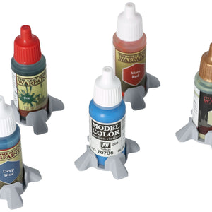 5 pcs value set Feldherr paint bottle stand for Vallejo, Army Painter, and other color dropper bottles