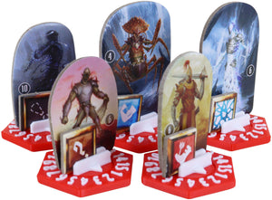 10 pcs. value pack Feldherr Dial Bases for Gloomhaven + Frosthaven + Gloomhaven: Jaws of the Lion multicolor