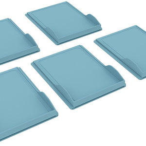 5 pcs value set Feldherr card tray for Forest Shuffle - Tree Cards