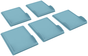 5 pcs value set Feldherr card tray for Forest Shuffle - Tree Cards