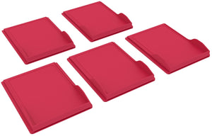 5 pcs value set Feldherr card tray for Forest Shuffle - Tree Cards