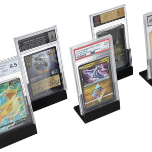 5 pcs value pack Feldherr Card Stand for Graded Cards, Trading Cards, and Slabs