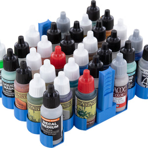 Feldherr Paint Rack for color bottles - 32 compartments