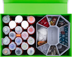 Feldherr token holder with 9 compartments