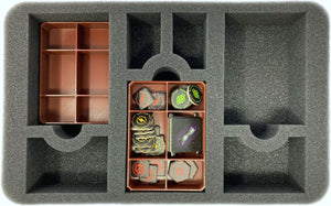 Feldherr token holder insert for HSMEQO050BO with 6 compartments