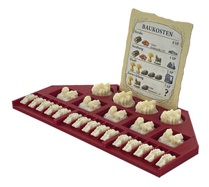 Feldherr player board for Catan