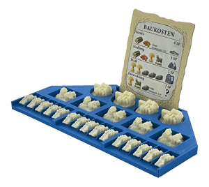 Feldherr player board for Catan
