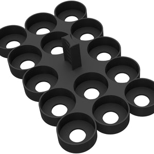 Feldherr paint rack for 4l Really Useful Boxes - 14 Citadel paint pots (12 ml)