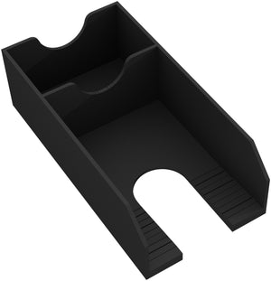 Feldherr card deck holder with discard compartment for a card deck in Standard Card Game Size