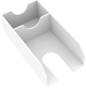 Feldherr card deck holder with discard compartment for a card deck in Standard Card Game Size