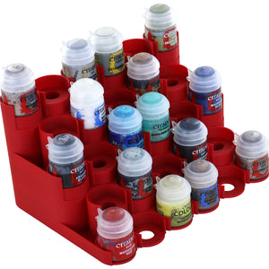 Feldherr Paint Rack for 28 Citadel paint pots (12 ml / 18 ml / 24 ml)