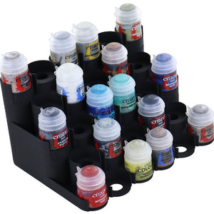Feldherr Paint Rack for 28 Citadel paint pots (12 ml / 18 ml / 24 ml)