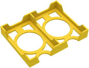 Feldherr card holder for game cards in Mini European Board Game Size - 84 Cards - 2 Compartments