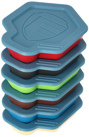 6 pcs value pack Couvercle Feldherr pour bacs à jetons SHELL