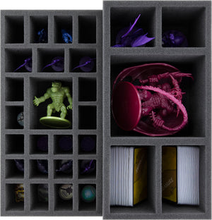 Feldherr foam set for Dungeons and Dragons: The Legend of Drizzt - core game box