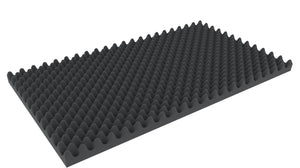 ACNP050 1000 mm x 500 mm x 50 mm Convoluted foam
