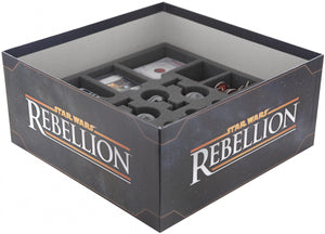 Foam tray value set for the Star Wars Rebellion board game box