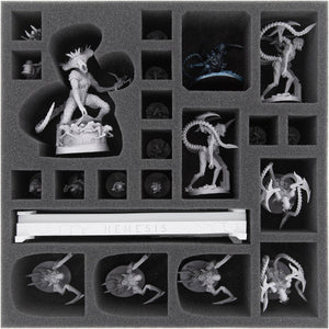 Feldherr foam tray set for Nemesis - core game box