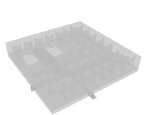 Feldherr foam set + Organizer Insert for Descent: Journeys in the Dark 2nd Edition - core game box