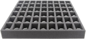 AG035ZC02 Plateau en mousse de 35 mm avec 54 fentes pour boîtes de jeu de boadgame Zombicide