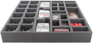 AG041ZC03 Plateau en mousse de 41 mm pour boîte de jeu Zombicide Saison 1 Core Game Box