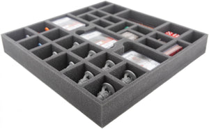 AG041ZC03 Plateau en mousse de 41 mm pour boîte de jeu Zombicide Saison 1 Core Game Box