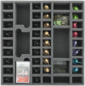 Jeu de valeurs de plateau en mousse pour Zombicide Angry Neighbors