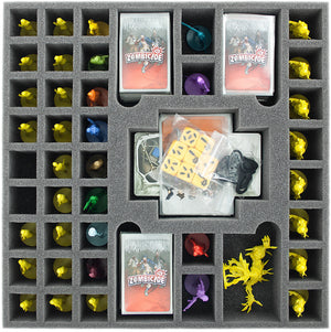 Jeu de valeurs de plateau en mousse pour Zombicide Saison 3 Rue Morgue