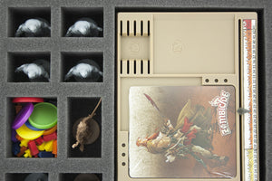 Jeu de valeurs de plateau en mousse pour Zombicide Black Plague