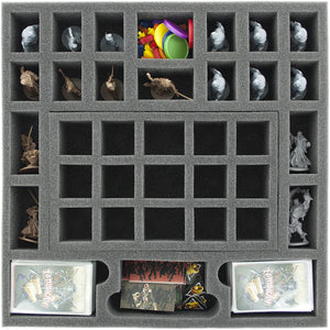 Jeu de valeurs de plateau en mousse pour Zombicide Black Plague