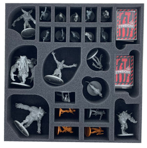 Feldherr foam set for Zombicide: 2nd Edition - Reboot Box - board game box