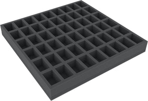 AG035ZC02 Plateau en mousse de 35 mm avec 54 fentes pour boîtes de jeu de boadgame Zombicide
