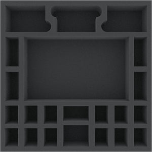 AGDU050BO 295 mm x 295 mm x 50 mm plateau en mousse pour boîtes de jeux de société