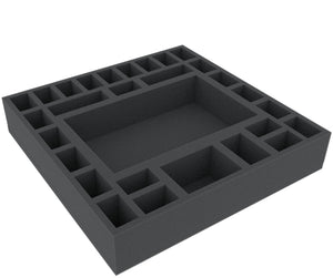 AGFC055BO 295 mm x 295 mm x 55 mm foam tray for board game boxes
