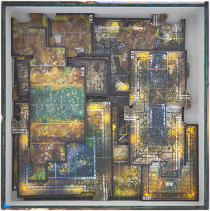 Foam tray set for Descent: Journeys in the Dark 2nd Edition - Manor of Ravens board game box