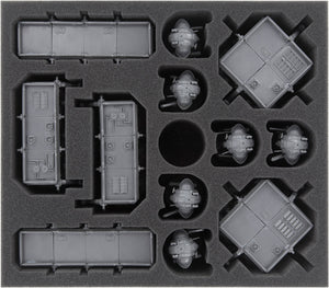 Feldherr foam tray set for Adeptus Titanicus: Grand Master Edition board game box